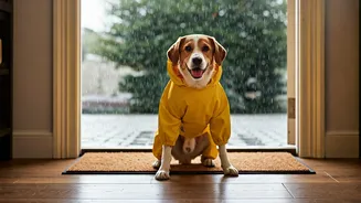 Rain-Proofing Dogs Is The New Pet Parent Homework