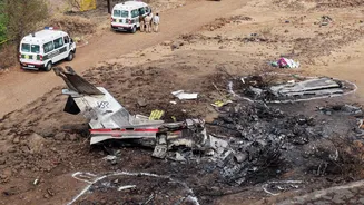 Ajit Pawar crash: Burnt debris cleared, sent for forensic probe