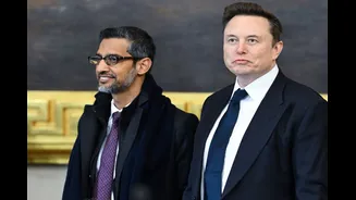 Alphabet Crosses $100 Billion Revenue Milestone; Elon Musk Praises Sundar Pichai