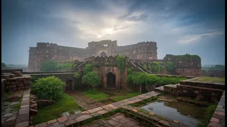 Rain Brings Fresh Charm To India's Most Famous Historic Forts