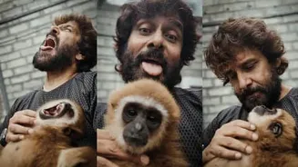 Actor Vikram lar gibbon video prompts Tamil Nadu Forest probe