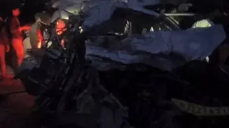 Seven dead as wrong-way truck crashes Rajasthan family in Gujarat highway accident