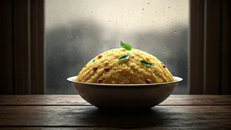 Monsoon Mornings Start With Upma