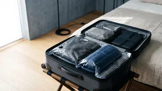 Pack bulky winter wear in 7kg cabin bags