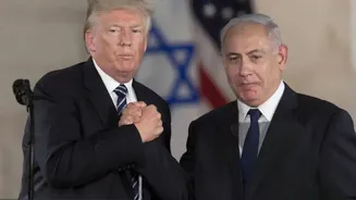 Trump Announces Netanyahu's US Visit Next Week As American Strikes Pound Iran Again