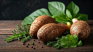 Unlocking Cocoyam's Potential: A Culinary Journey with Herbs in African Cuisine