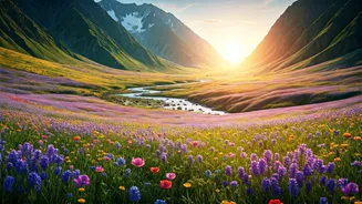 A World of Blooms: Exploring India's Valley of Flowers and 7 Global Floral Paradises