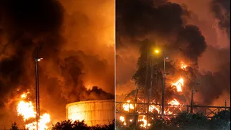 Yemen's Houthis Claim Drone Strike On Saudi Aramco Refinery In Jizan, 2nd Attack In A Month