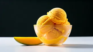Blended Alphonso Mango Sorbet Is The Ultimate Dairy Free Dessert