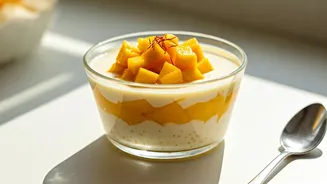 This Mango Saffron Coconut Milk Treat Is Summer Goals