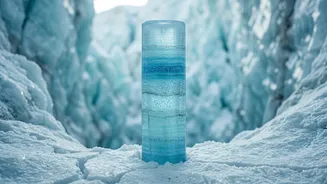 Why Oxygen Isotope Ratios In Frozen Water Cores Indicate Past Global Temperatures