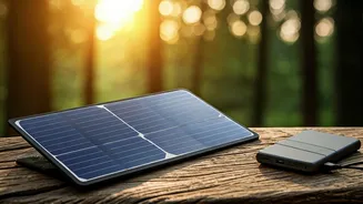 Keep Essential Devices Charged Off-Grid Using Portable Solar Sheets