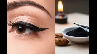 Make Natural Eyeliner With Almonds At Home