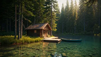 Locate Budget Student Waterfront Cabins Using Crowdsourced Live Digital Charts