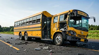 Tragic Collision: Haryana Roadways Bus Hits School Bus