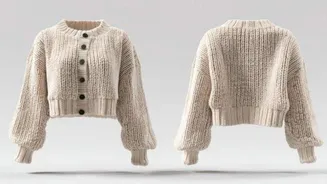 Chic ways to wear boxy cropped sweaters