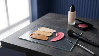 Facial Layering: Uses Thin Makeup Layers To Build A More Blended Finish
