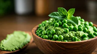 Mashed Green Peas And Mint Make The Best Healthy Spread