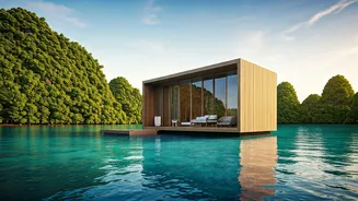 Sustainable Floating Cottages Offer Elite Privacy For Indian Honeymoon Couples