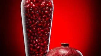 Pomegranate Seeds Bring Fibre, Vitamins And Antioxidants To Morning Meals
