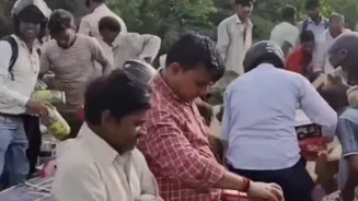 ‘Is India That Hungry?’ UP Crowd Takes Home ‘Expired Chocolates’ Dumped By Factory On Roadside