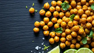 Air-Fried Zesty Lime Chickpeas Are Peak Snack Goals Now