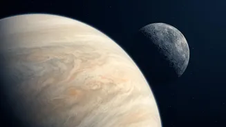 Simulations Suggest Venus's Slow Rotation Could Have Pulled A Former Moon Back Into The Planet