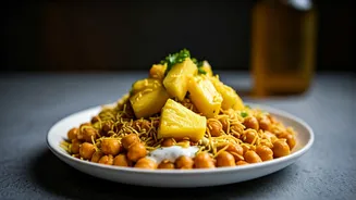 Fresh Pineapple Makes Chaat Feel Brighter