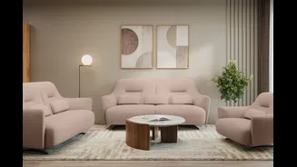 Why Bouclé, Matte Finishes And Wood Grains Are Everywhere In Luxury Homes