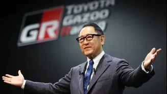 Na contramão do mercado, presidente da Toyota segue defendendo os motores a combustão