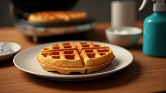 Sparkling Waffle Maker: Effortless Cleaning with Household Staples
