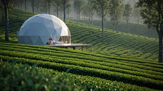 Enjoy Infinite Peace Inside Private Munnar Tea Garden Geodesic Domes