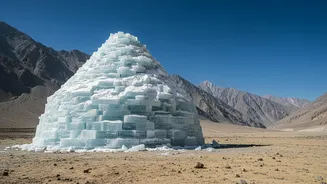 Ladakh’s Ice-Stupa Construction Combines Local Knowledge And Modern Physics For Glacial Preservation