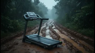 Training On Treadmills Alone Cannot Recreate Monsoon Footing