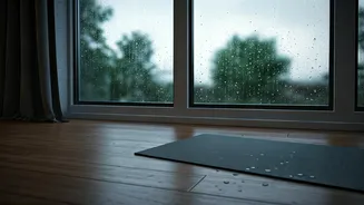 Yoga + Rain = Wellness Trend