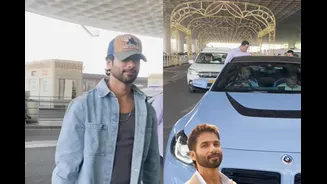 Shahid Kapoor’s Stylish Entry At The Airport In Rs 1 Crore BMW M2