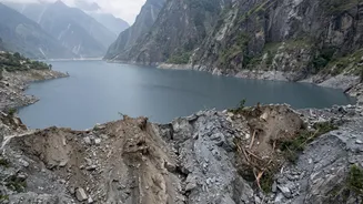 How A Natural Barrier Lake Is Adding To Nepal’s Flood Crisis