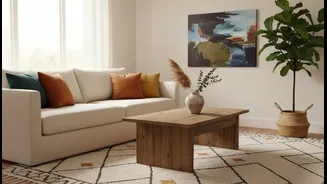 A Calm Interior Can Still Hold Craft, Colour And Personality