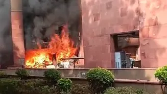 Delhi: Fire Erupts At Rajya Sabha MPs' Apartments