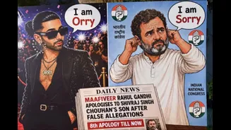 'Maafiveer': BJP Targets Rahul Gandhi With 'I Am Sorry' Posters In Delhi Amid Defamation Row