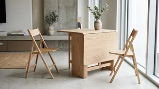 Why Foldable Dining Sets Are Essential Furniture Pieces For Compact Metro Rental Home Interiors