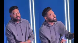 [WATCH] Crowd chants ‘Kohli Kohli’ at event featuring Mohammed Siraj; bowler's reaction goes viral