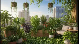 Easy Green Additions For A More Vibrant Balcony