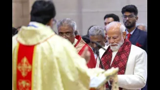PM Modi Attends Christmas Service In Delhi, Highlights Message Of Love, Peace And Harmony