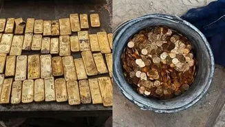 Dendermonde workers uncover 49 gold bars, coins worth nearly ₹98cr