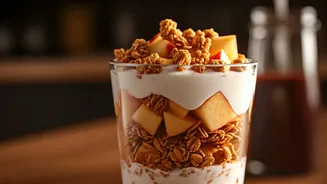 Quick Apple Crumble Parfait: Your 5-Minute Dessert Delight!