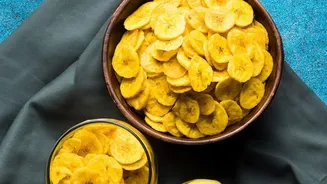Air-Fried Regional Fritters: Home Cooks Make Banana Chips With 80 Percent Less Oil