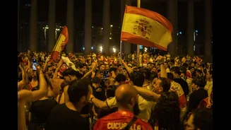 Adolescente de 13 anos morre durante comemoração do título da Espanha
