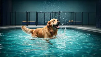 Modern Pet Stay Centers Get Sold Out Proposing Pool Splashes