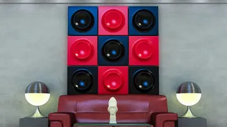 Paint Or Framed Art Adds Important Context To Colour-Blocked Wall Art For Home Decor